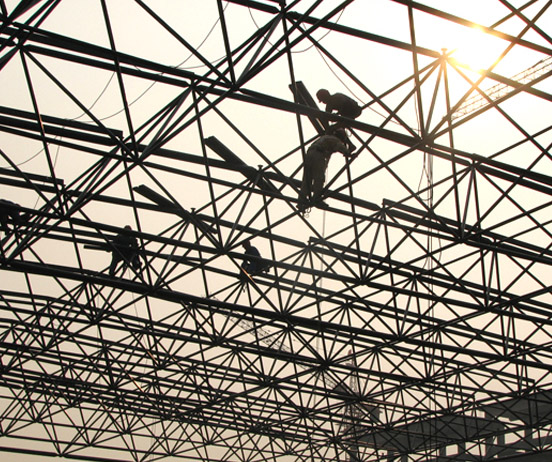 孝义厂房网架安装