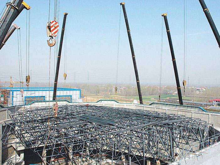 孝义网架高空滑移法