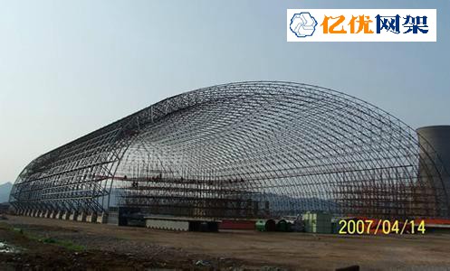 孝义料棚网架